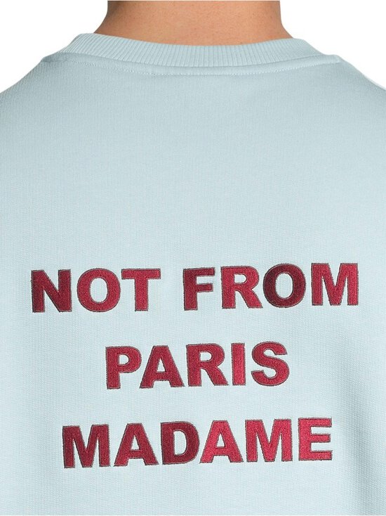 Drôle de Monsieur - Le Sweatshirt Slogan sporta džemperis - LIGHT BLUE - photo 5 Drôle de Monsieur - Le Sweatshirt Slogan sporta džemperis - LIGHT BLUE | Stockmann - photo 5