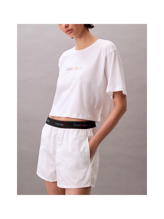 Calvin Klein Underwear - Logo Poplin Pride šorti - 100 CLASSIC WHITE - photo 4 Calvin Klein Underwear - Logo Poplin Pride šorti - 100 CLASSIC WHITE | Stockmann - photo 4