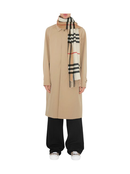 Burberry - Giant Check -kashmirhuivi 168 x 30 cm - A7026 ARC BEIGE/ NAT WHITE | Stockmann - photo 6