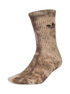 adidas Originals - Tie Dye Crew -sukat 3-pack - KS9416 OWHITE/WONBEI/DBROWN | Stockmann
