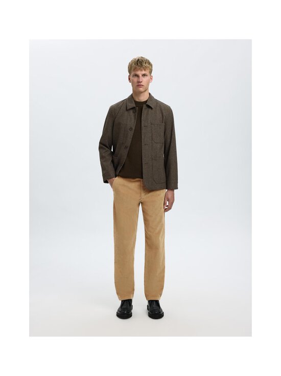 Selected - Straight Miles -vakosamettihousut - KELP | Stockmann - photo 4