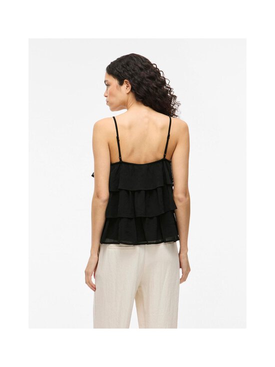 Vila - ViHarley Ruffle -toppi - BLACK - photo 2 Vila - ViHarley Ruffle -toppi - BLACK | Stockmann - photo 2