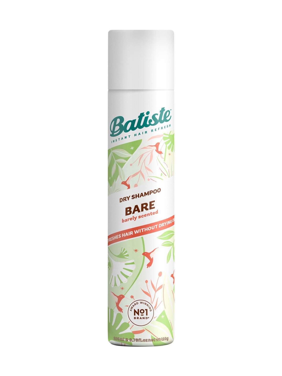 Dry Shampoo Bare Natural -kuivashampoo 200 ml
