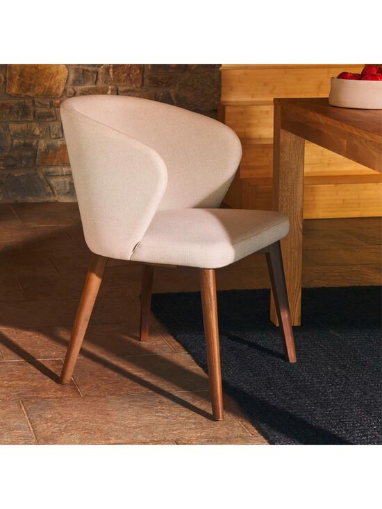 Kave Home - Darice-tuoli beige/pähkinä - BEIGE | Stockmann - photo 7