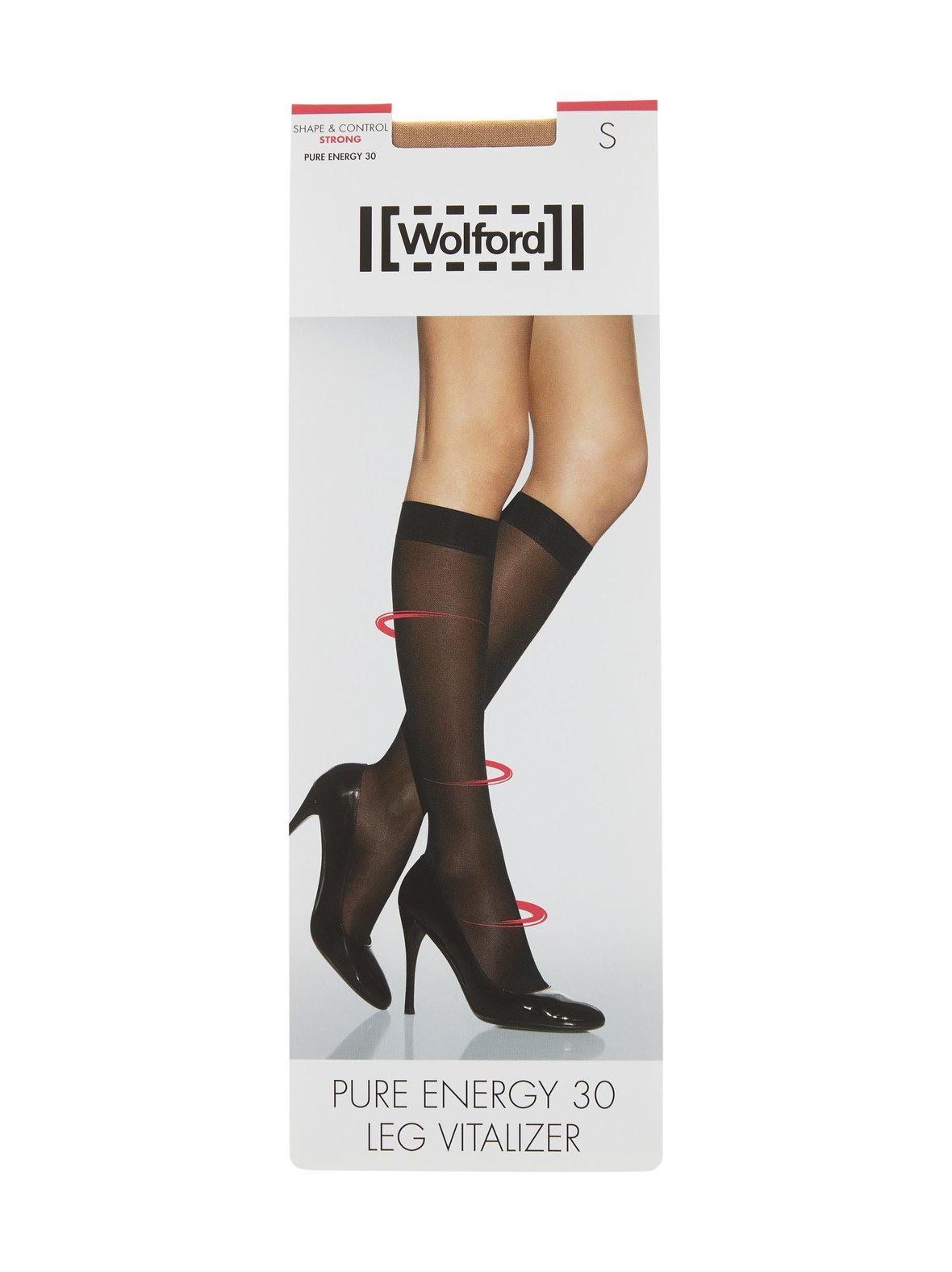 Wolford Pure energy 30 den leg vitalizer -polvisukat