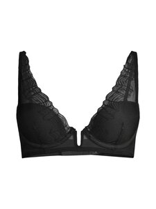 Calvin Klein Underwear - Lightly Lined Plunge krūšturis - UB1 BLACK | Stockmann