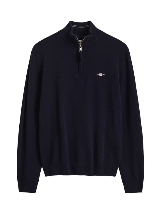 GANT - Superfine Lambswool Half Zip -neule - 410 MARINE | Stockmann - photo 1