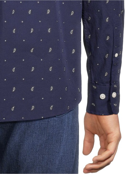 GANT - Regular Paisley Fil Coupé  -kauluspaita - 409 CLASSIC BLUE | Stockmann - photo 5