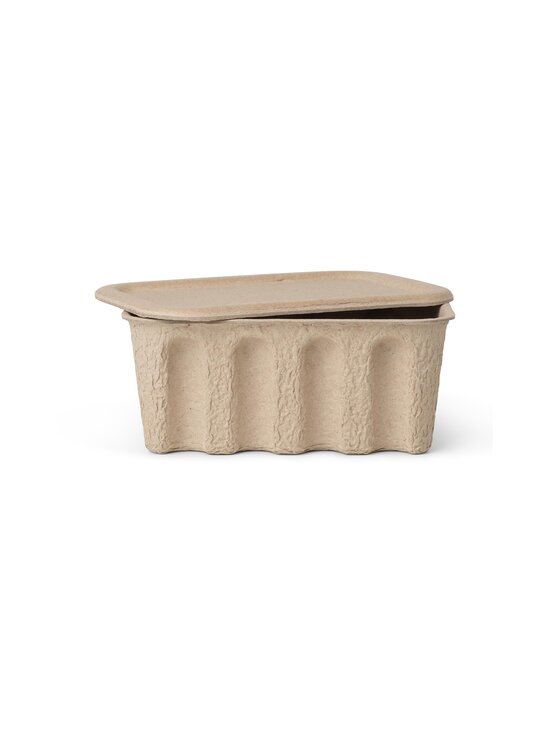 Ferm Living - small paper pulp box 2-pack - BROWN - photo 2 Ferm Living - small paper pulp box 2-pack - BROWN | Stockmann - photo 2