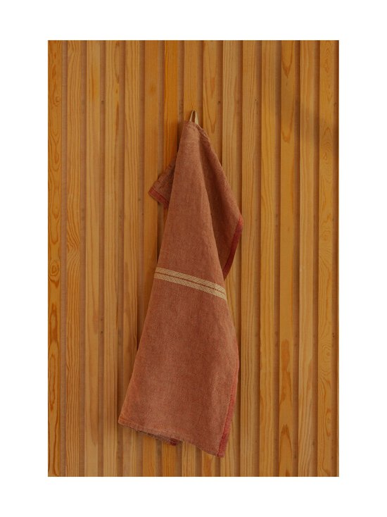 Lapuan Kankurit - Venla-pellavapyyhe - 3 MELANGE LINGONBERRY-LINEN | Stockmann - photo 2