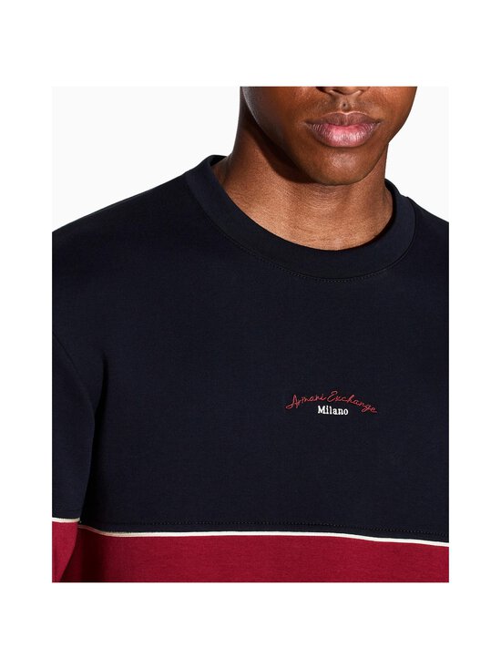 ARMANI EXCHANGE - Sweatshirt-collegepaita - DEEP NAVY/POMEGRANAT | Stockmann - photo 5