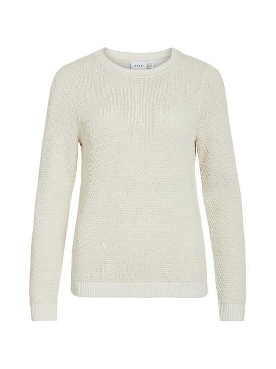 Vila - Vidalo Glitter -neule - WHITE ALYSSUM DETAIL:FROSTED ALMOND | Stockmann - photo 1