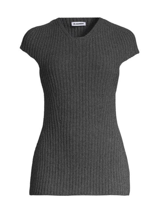 Jil Sander - Lyhythihainen neulepaita - 026 BASALT | Stockmann - photo 1