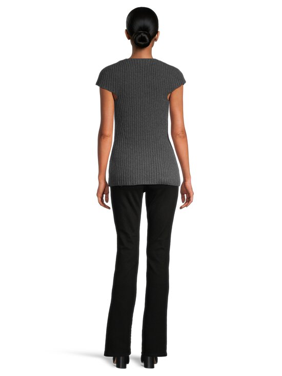 Jil Sander - Lyhythihainen neulepaita - 026 BASALT | Stockmann - photo 3