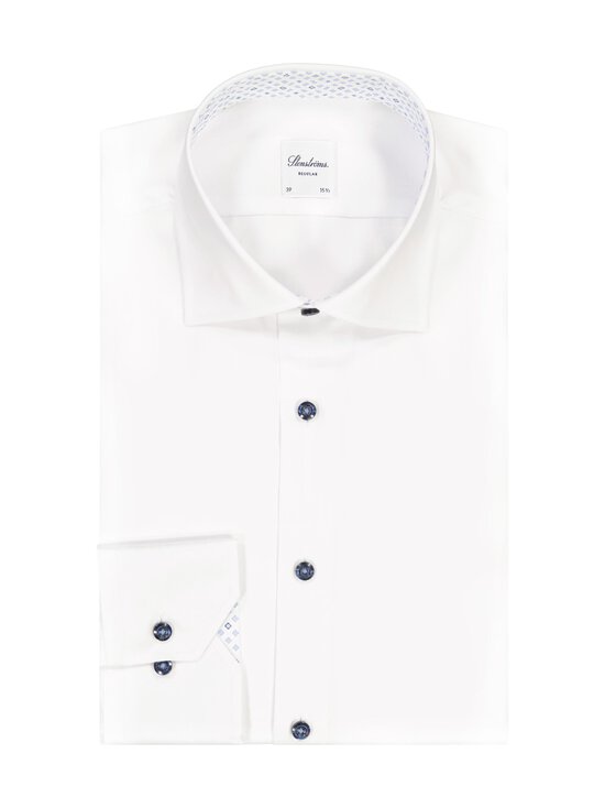 Stenströms - Regular Contrast krekls - 000 WHITE | Stockmann - photo 1