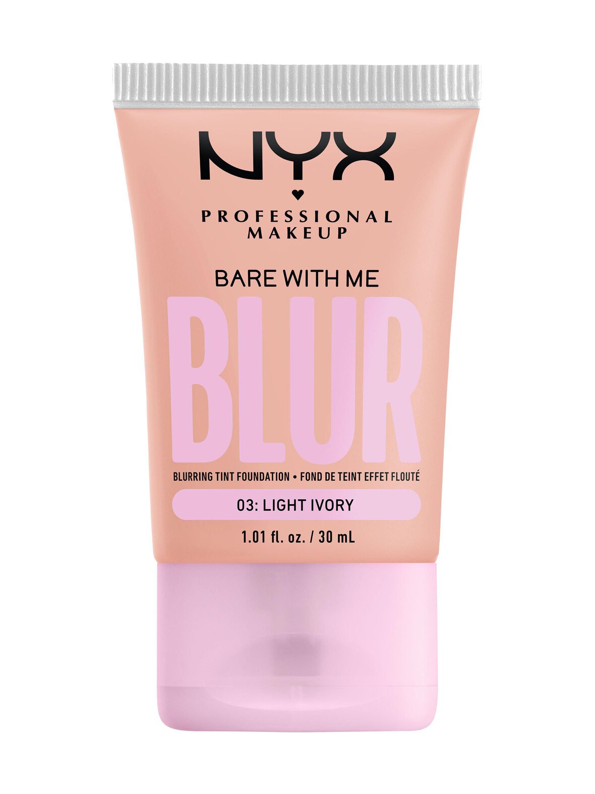 NYX Professional Makeup Bare with me blur tint foundation -meikkivoide