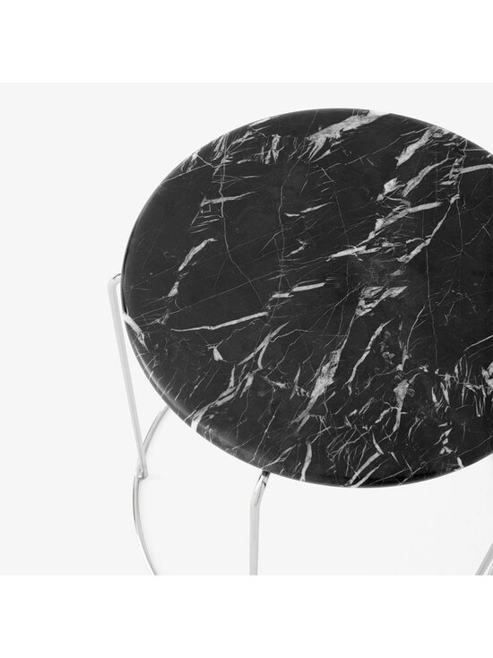 &Tradition - Wire VP11 -jakkaran kansi Nero Marquina -marmori - BLACK | Stockmann - photo 2