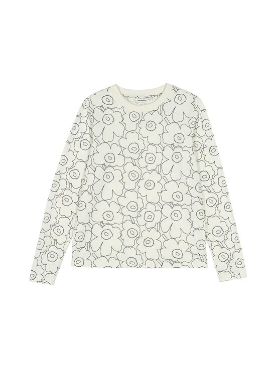 Marimekko - Sekunti Piirto Unikko trikotāžas krekls - 190 OFF WHITE, BLACK - photo 1 Marimekko - Sekunti Piirto Unikko trikotāžas krekls - 190 OFF WHITE, BLACK | Stockmann - photo 1