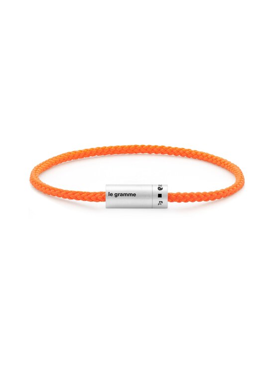 le gramme - Käevõru Brushed Orange Nato Cable - SILVER - photo 1 le gramme - Käevõru Brushed Orange Nato Cable - SILVER | Stockmann - photo 1