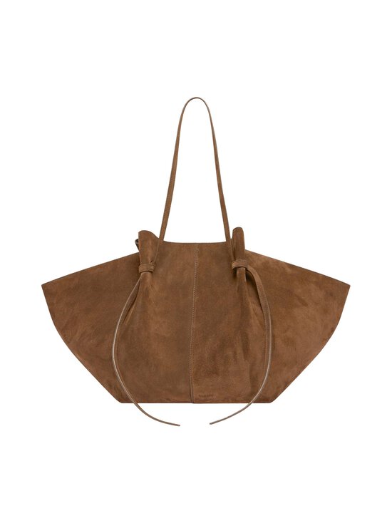 YUZEFI - Large Mochi Suede -nahkalaukku - COGNAC | Stockmann - photo 1
