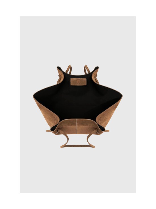 YUZEFI - Large Mochi Suede -nahkalaukku - COGNAC | Stockmann - photo 3