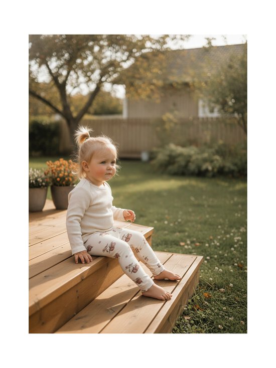 Lil' Atelier - NbfGayo Sig Slim legingi - TURTLEDOVE AOP:APPLE | Stockmann - photo 4