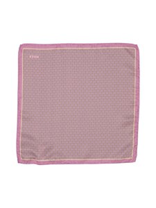 Eton - Geometric-silkkitaskuliina - 51 PINK | Stockmann