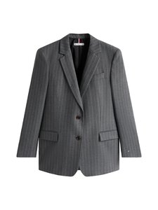 Tommy Hilfiger - Pinstripe Relaxed -bleiseri - 0CT MID GREY HEATHER PINSTRIPE Tommy Hilfiger - Pinstripe Relaxed -bleiseri - 0CT MID GREY HEATHER PINSTRIPE | Stockmann
