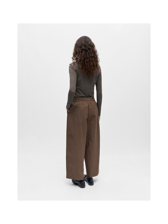 Object - Tynnyrilahkeiset housut - SEAL BROWN | Stockmann - photo 5
