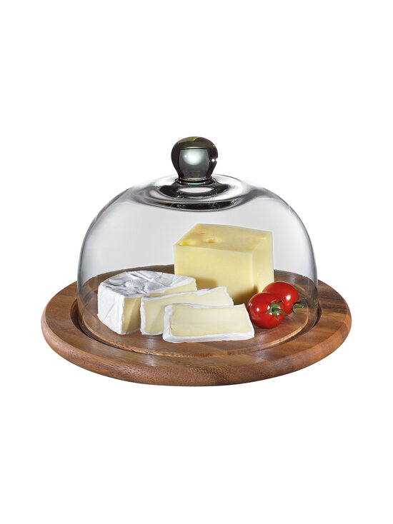 Zassenhaus - Acacia Glass Dome siera dēlis un kupols 25 cm - BROWN | Stockmann - photo 2