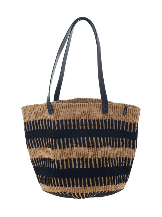 Mifuko - Pamba Shopper Basket Rib Weave M plecu soma - BLACK - photo 1 Mifuko - Pamba Shopper Basket Rib Weave M plecu soma - BLACK | Stockmann - photo 1