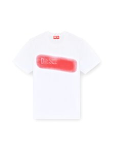 Diesel - Adjust Front Logo t-paita - 100 BRIGHT WHITE | Stockmann