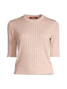 Max Mara Studio - Pila-neulepaita - 002 ROSA | Stockmann