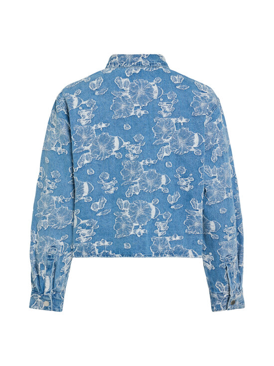 Vila - Viianais New Jacquard -farkkutakki - LIGHT BLUE DENIM DETAIL:JACQUARD | Stockmann - photo 2