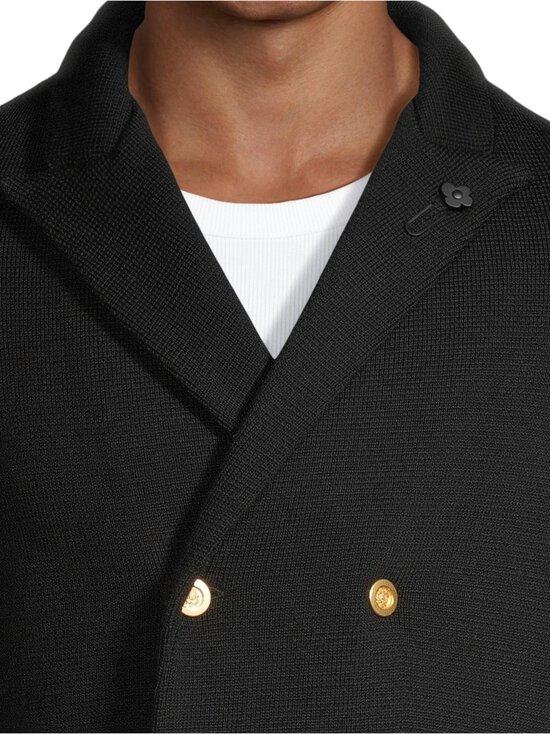 Lardini - Neulottu pikkutakki - 999 BLACK - photo 4 Lardini - Neulottu pikkutakki - 999 BLACK | Stockmann - photo 4