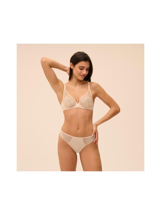 Simone Perele - Délice Plunging - kaarituelliset rintaliivit - 054 TOPAZ BEIGE | Stockmann - photo 5