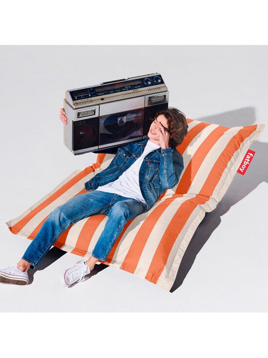 Fatboy - Original Outdoor -säkkituoli stripe orange creme - ORANGE | Stockmann - photo 3
