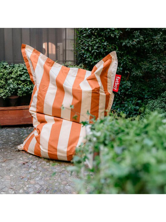 Fatboy - Original Outdoor -säkkituoli stripe orange creme - ORANGE | Stockmann - photo 2