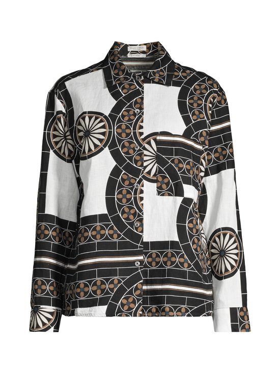 Marc O'Polo - Pellavapusero - F58 MULTI/ WHITE COTTON - photo 1 Marc O'Polo - Pellavapusero - F58 MULTI/ WHITE COTTON | Stockmann - photo 1