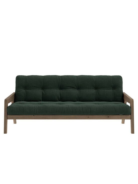 Karup - Grab-futonsohva Corduroy-kangas seaweed/ruskea L 200 cm - GREEN | Stockmann - photo 2