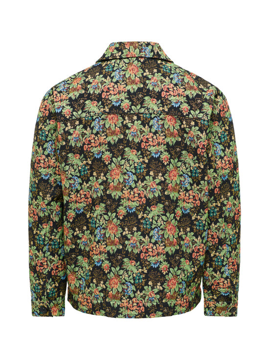 Only & Sons - OnsCassel Flower Jacquard -kevyt takki - DARK BLUE DENIM DETAIL:JACQUARD FLOWERS | Stockmann - photo 2