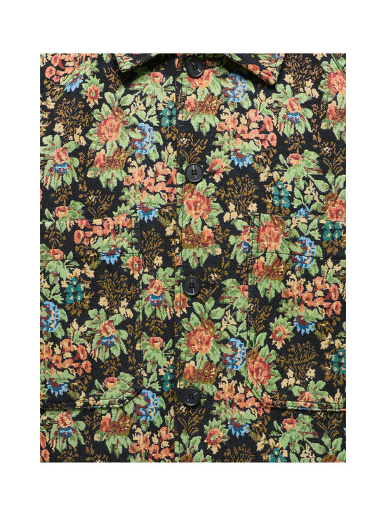 Only & Sons - OnsCassel Flower Jacquard -kevyt takki - DARK BLUE DENIM DETAIL:JACQUARD FLOWERS | Stockmann - photo 3
