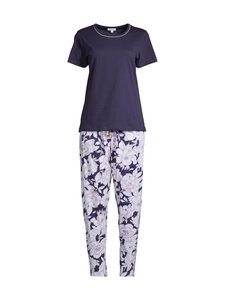 Damella - Pyjama - 320 NAVY/PINK | Stockmann