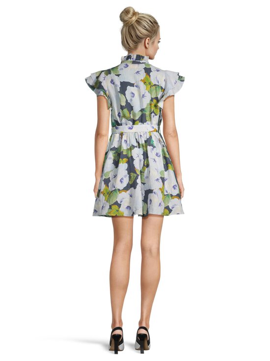 by TiMo - Linen Ruffle -mekko - 614 - BLUEBELL | Stockmann - photo 3