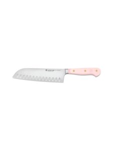 Wusthof - Classic Santoku Hollow Edge -kokkiveitsi 17 cm - PINK HIMALAYAN SALT | Stockmann