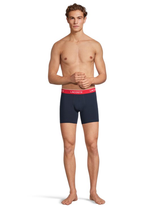 Lacoste - Boxer Brief -alushousut - HY0 NAVY BLUE/GREEN-RED-NAVY | Stockmann - photo 2
