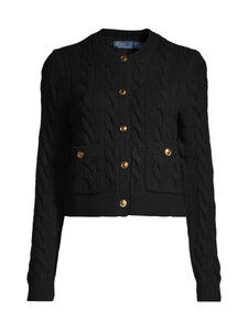 Polo Ralph Lauren - Palmikkoneuletakki - POLO BLACK | Stockmann