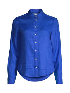 GANT - Regular-pellavapaita - 417 ROYAL BLUE | Stockmann