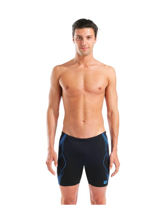 Arena - Graphic Swim Mid Jammer -uimahousut - 508 BLACK-TURQ | Stockmann - photo 4