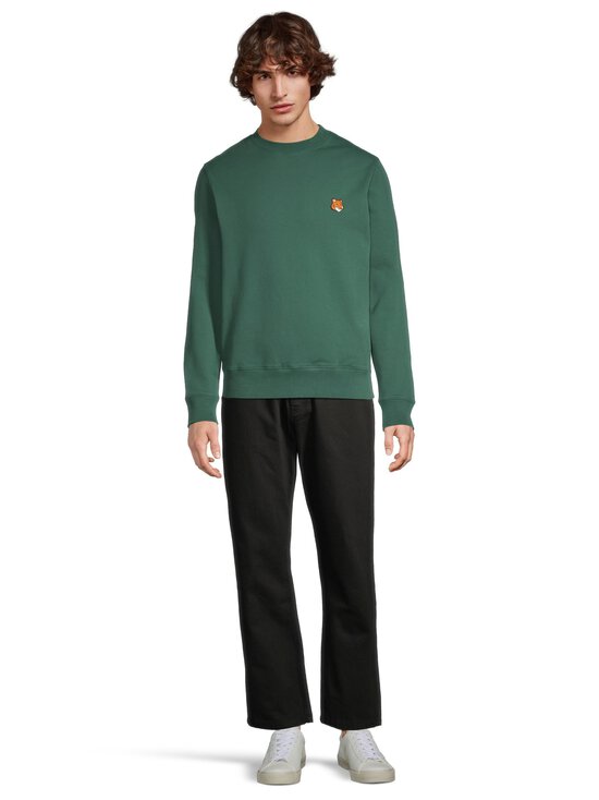 Maison Kitsuné - Fox Head Regular -collegepaita - P399 BOTTLE GREEN | Stockmann - photo 2